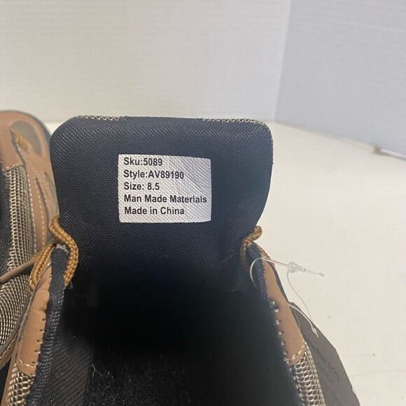 AVALANCHE Men’s Outdoor Hiking Shoes Lace Up Brown Black Size 8.5 New No Box - Picture 8 of 12